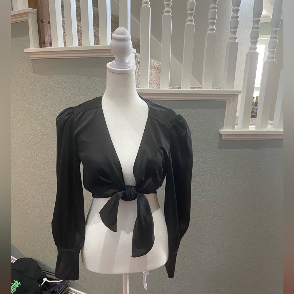 WAYF (Where are you from), new with tag, satin top, size S